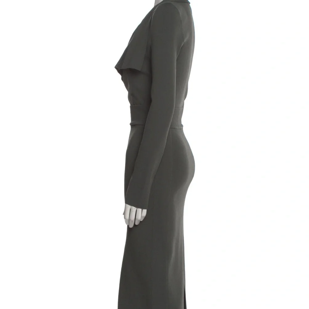 Scanlan Theodore crepe knit dress green sold out!!! Small - Picture 5 of 5